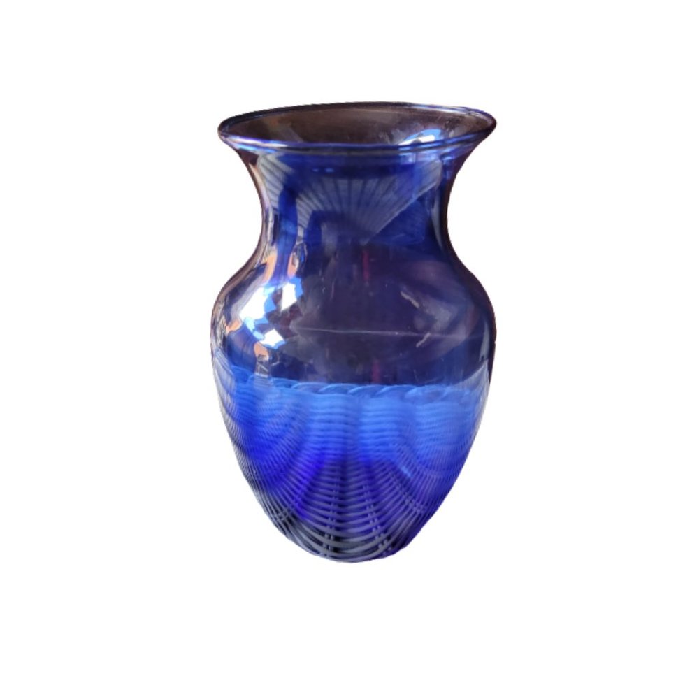 💙 Blue glass vase